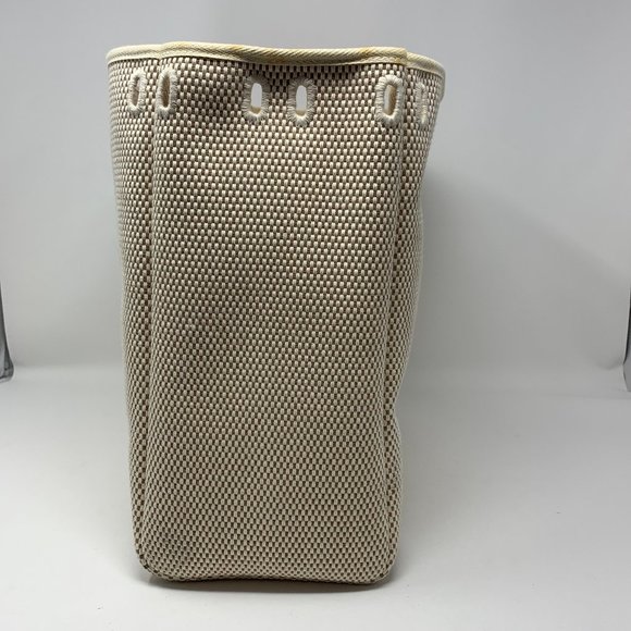 Hermes herbag hand bag beiges canvas - Picture 13 of 16